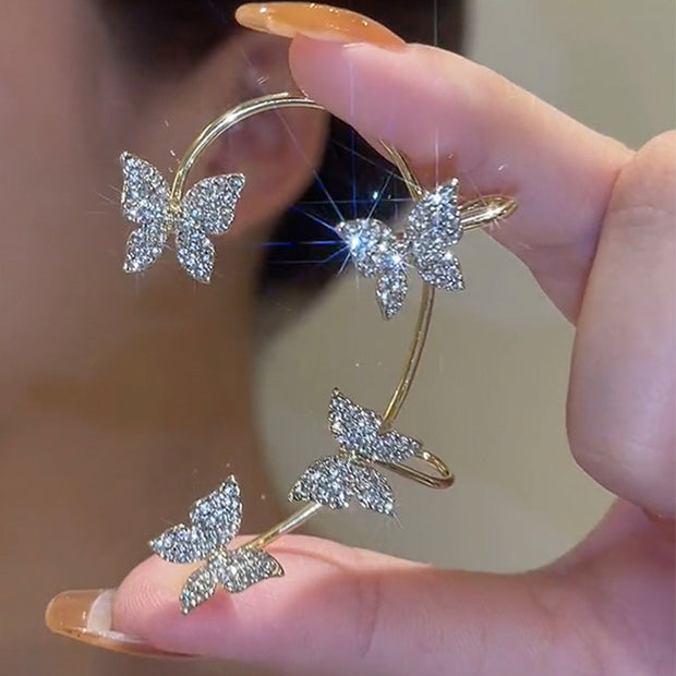 Delicate Butterfly Earrings