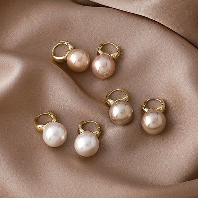 Large Pearl Earrings