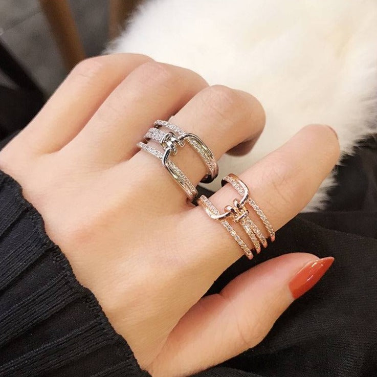 Knot Adjustable Ring