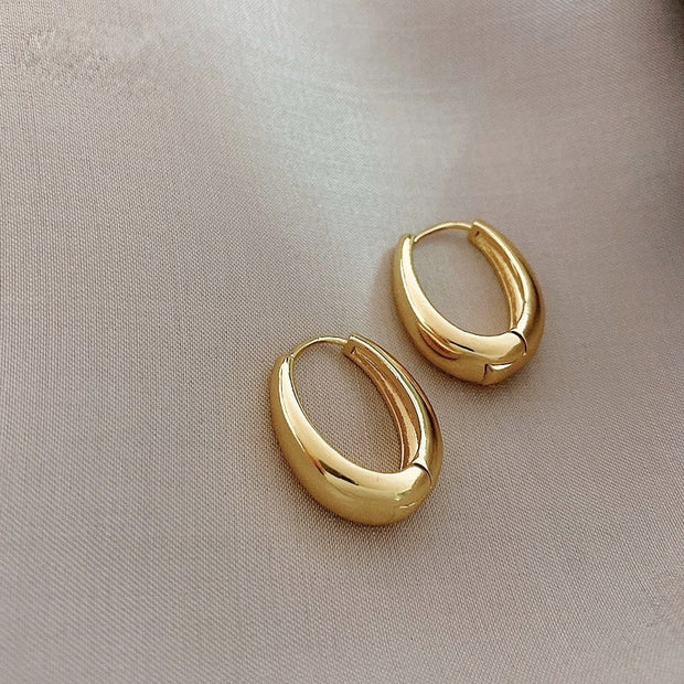 Gold Hoop Earrings