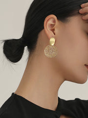 Round Mesh Earrings