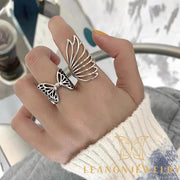 Butterfly Adjustable Ring