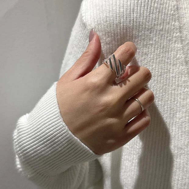 Cross Twill Ring