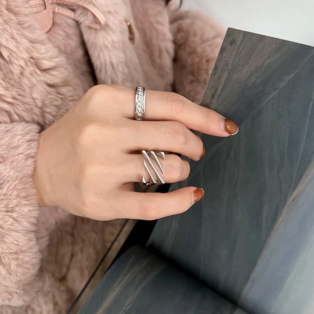 Cross Twill Ring