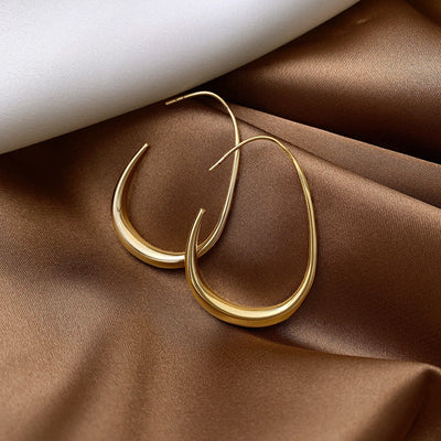 Curved Hook Earrings