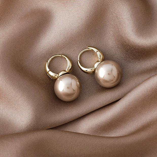 Large Pearl Earrings