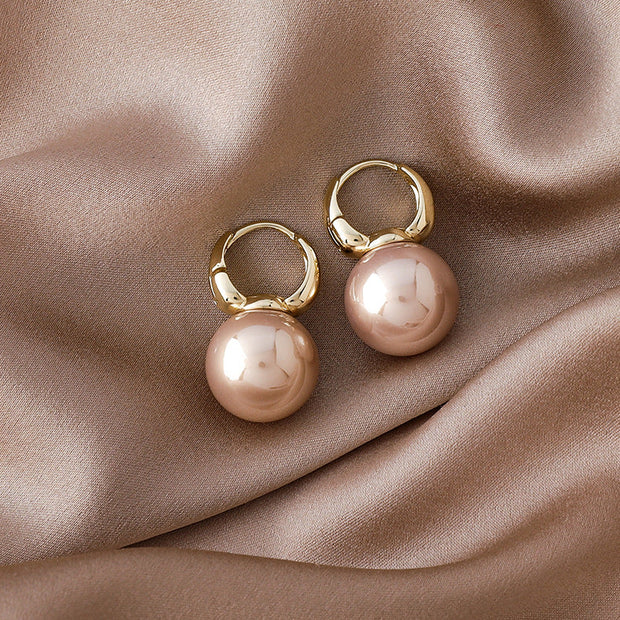 Large Pearl Earrings