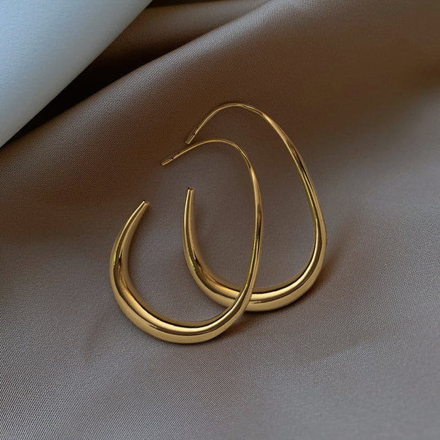 Curved Hook Earrings