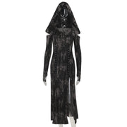 Women's Gothic Off-Shoulder Dress