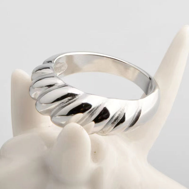 Titanium Threaded Ring