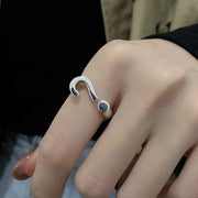 Sterling Silver Simple ? Rings