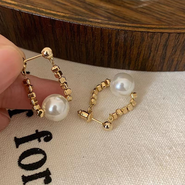 Personalized Pearl Earrings