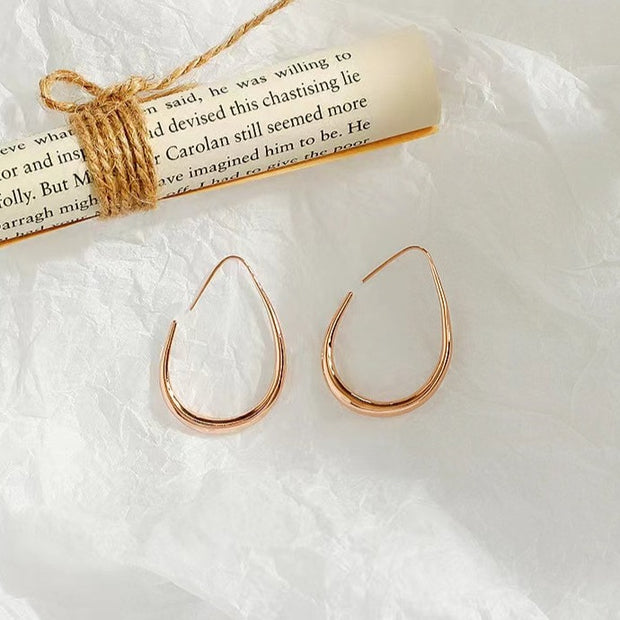 Curved Hook Earrings