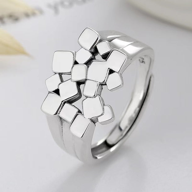 Square Stacking Adjustable Ring