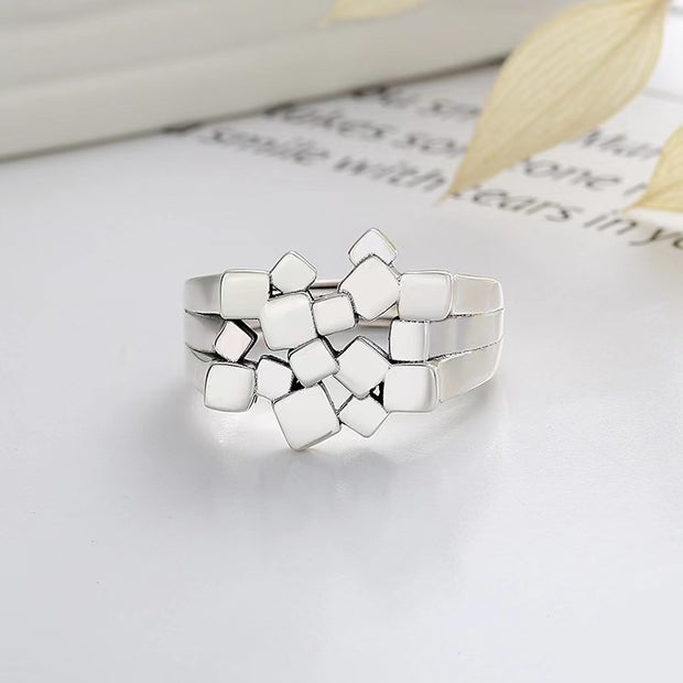 Square Stacking Adjustable Ring