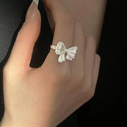 Sparkling Bow Ring