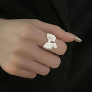 Sparkling Bow Ring