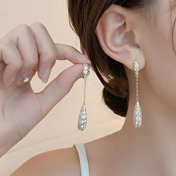 Long Drop Earrings