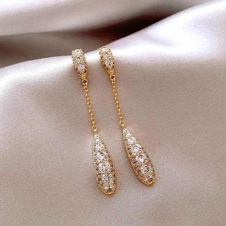 Long Drop Earrings