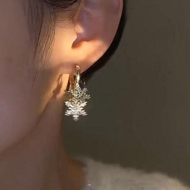 Christmas Snowflake Earrings