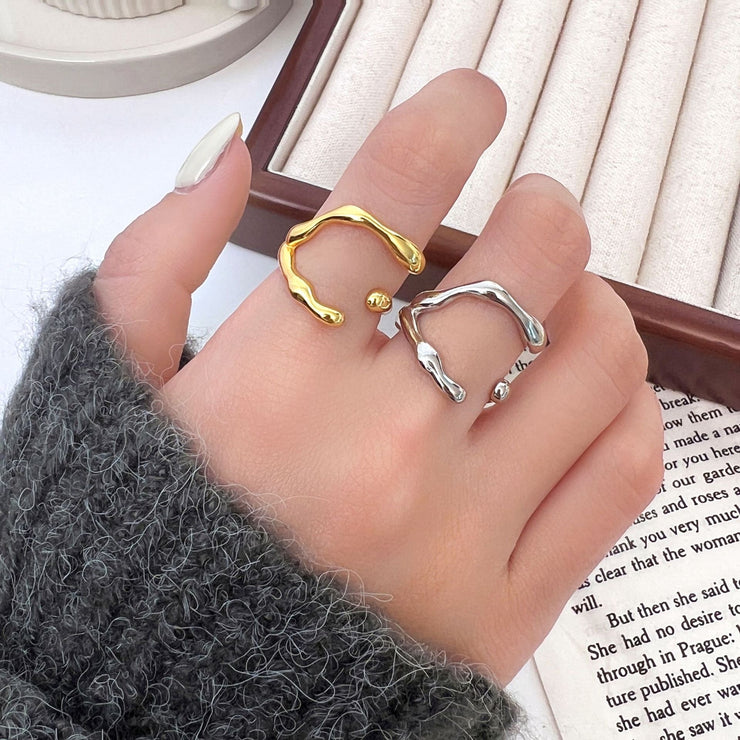 Crescent Moon Ring