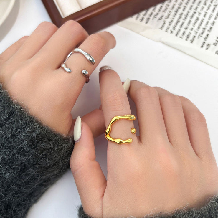 Crescent Moon Ring