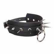 Women's Punk Exaggerated Rivet Choker