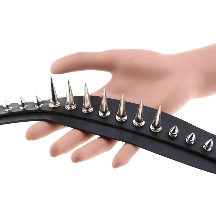 Women's Punk Long Rivets Chokers