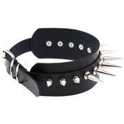 Women's Punk Long Rivets Chokers