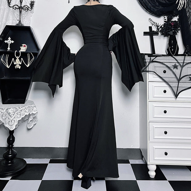 Women's Gothic Sexy Bat Sleeve Dresses