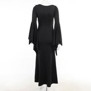 Women's Gothic Sexy Bat Sleeve Dresses