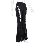 Women's Diablo Style Strappy Flared Pants