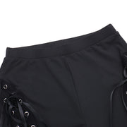 Women's Diablo Style Strappy Flared Pants