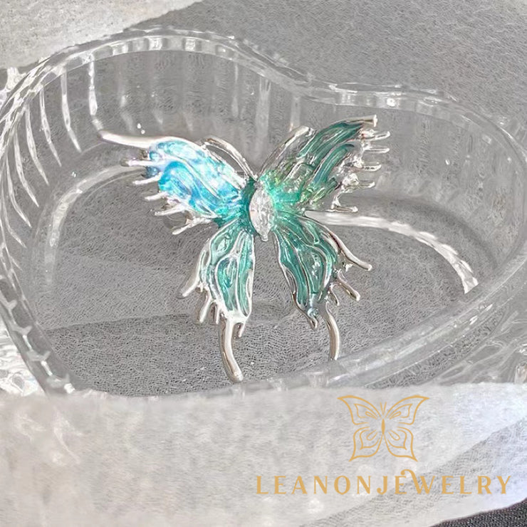 Liquid Butterfly Ring