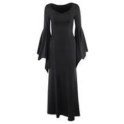 Women's Gothic Sexy Bat Sleeve Dresses