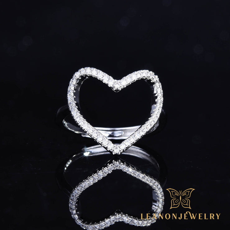 Love Wisp Diamond Adjustable Ring