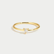 Small Love' Crystal Heart Ring