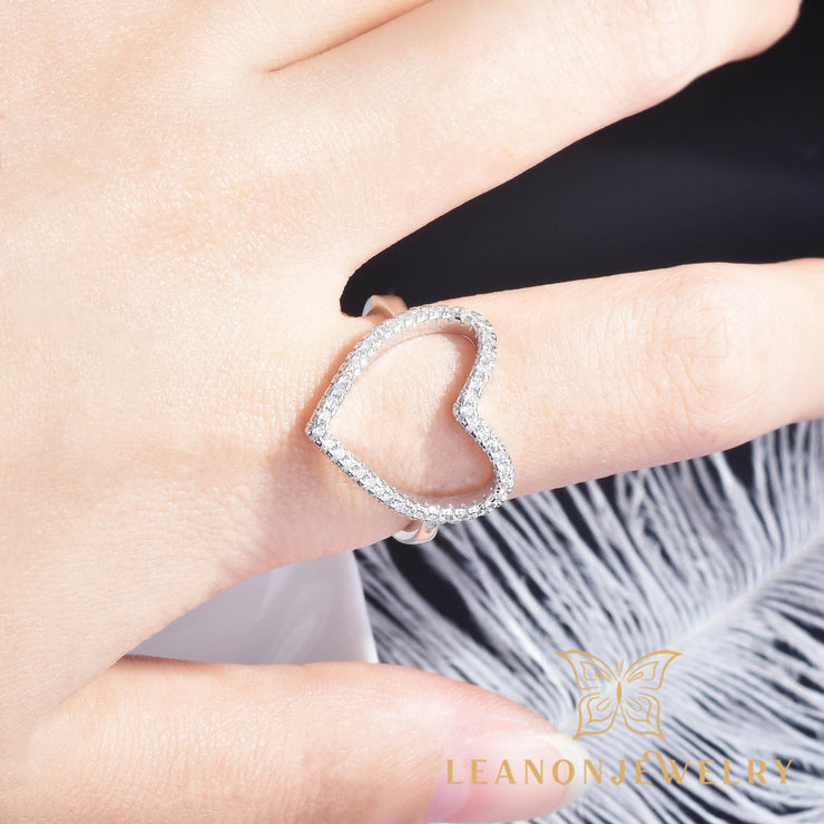 Love Wisp Diamond Adjustable Ring