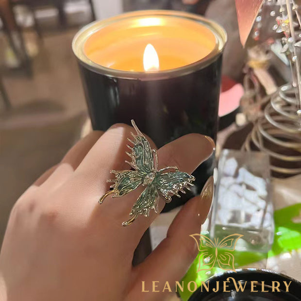 Liquid Butterfly Ring