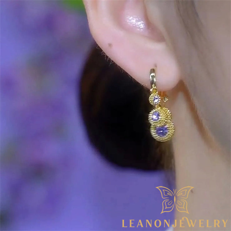 Ball Zirconia Earrings