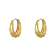 Gold Hoop Earrings