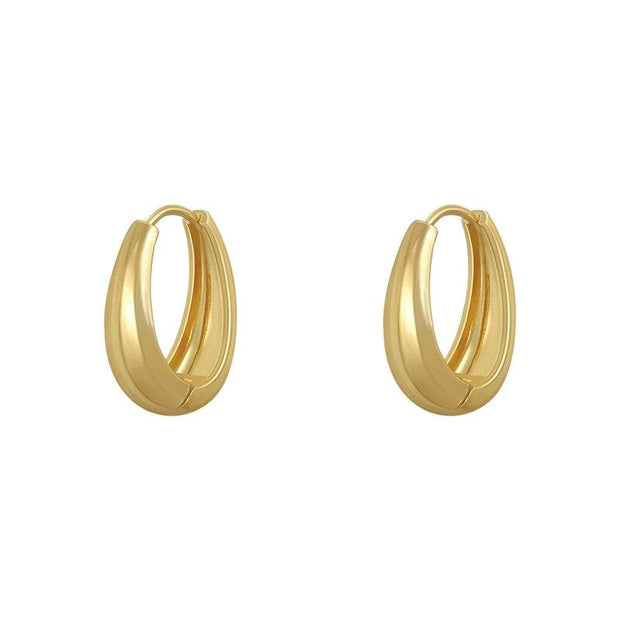 Gold Hoop Earrings