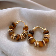 Tiger's Eye Merad Earrings