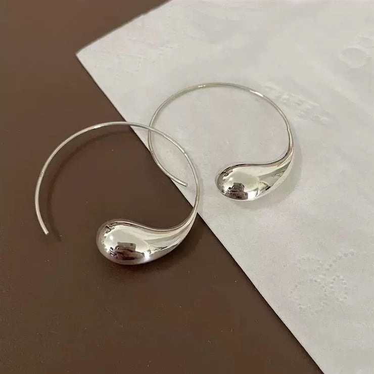 Rupert's Tears Drop Hoop Earrings