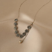 Crystal and Diamond Necklace