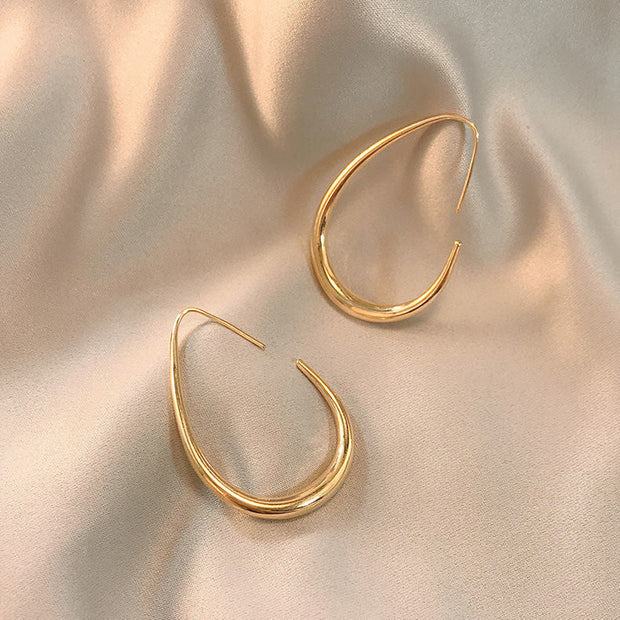 Curved Hook Earrings