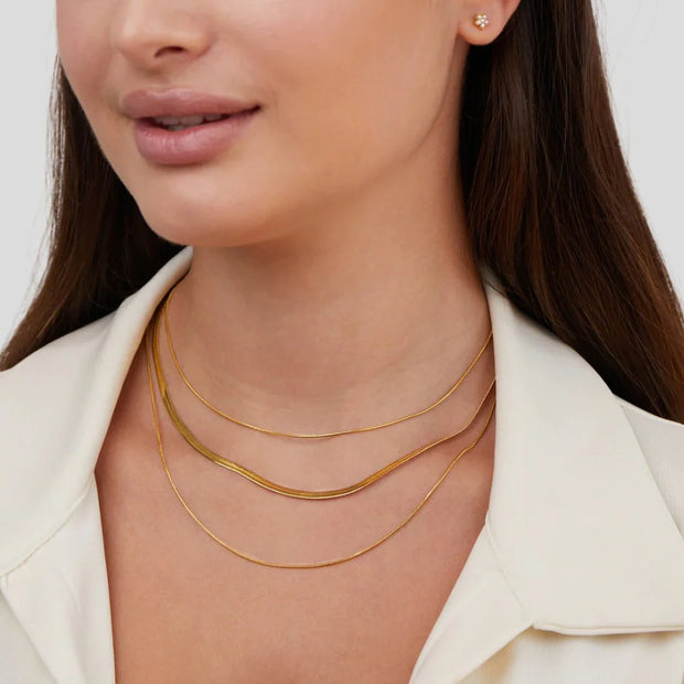 Multi-Layered Chain Necklace